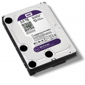 HDD WESTERN PURPLE 2Tb SATA3 5400RPM